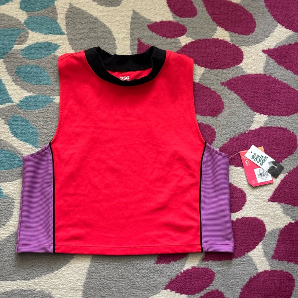 Workout racerback crop top brand new